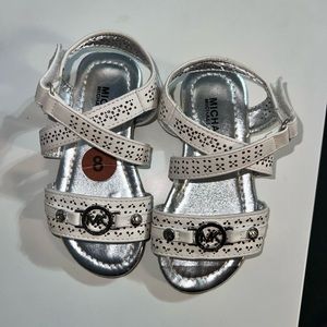 Michael Kors sandals for girls size 8